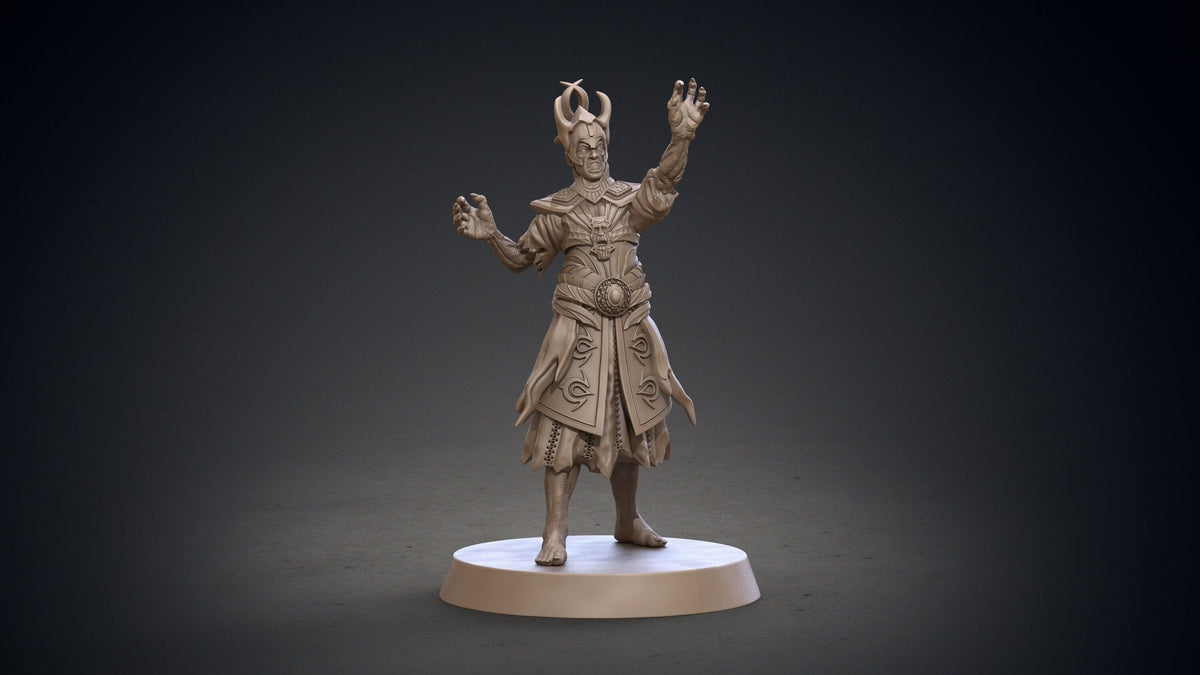 Black Ring Sorcerers - Hyborian Age - Clay Cyanide - Sigmarite Boutique