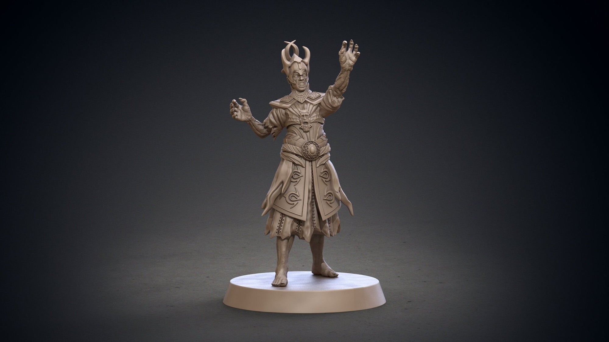 Black Ring Sorcerers - Hyborian Age - Clay Cyanide - Sigmarite Boutique