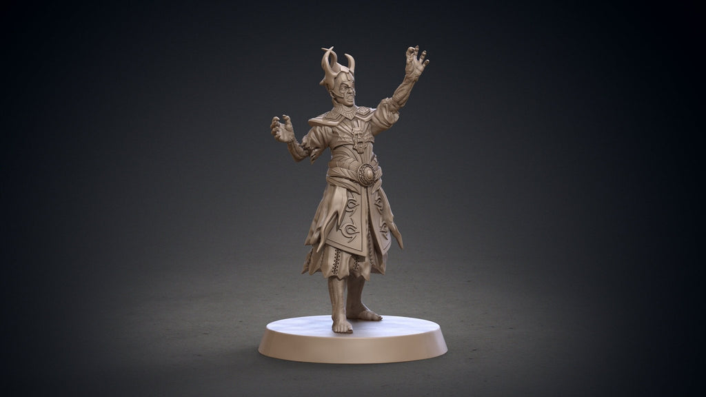 Black Ring Sorcerers - Hyborian Age - Clay Cyanide - Sigmarite Boutique