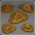 Buried Ancient Temples - Fantastic Plants and Rocks - Print Your Monsters - Sigmarite Boutique