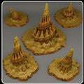Buried Elder Things Dwellings - Fantastic Plants and Rocks - Print Your Monsters - Sigmarite Boutique
