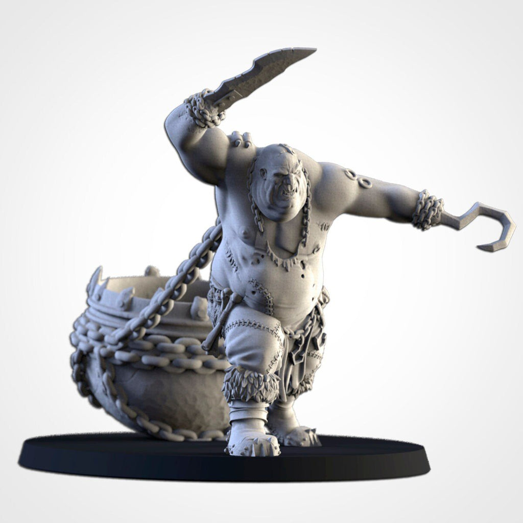 Butcher with Cauldron - Northern Ogres - Txarli Factory - Sigmarite Boutique