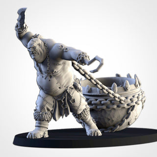 Butcher with Cauldron - Northern Ogres - Txarli Factory - Sigmarite Boutique