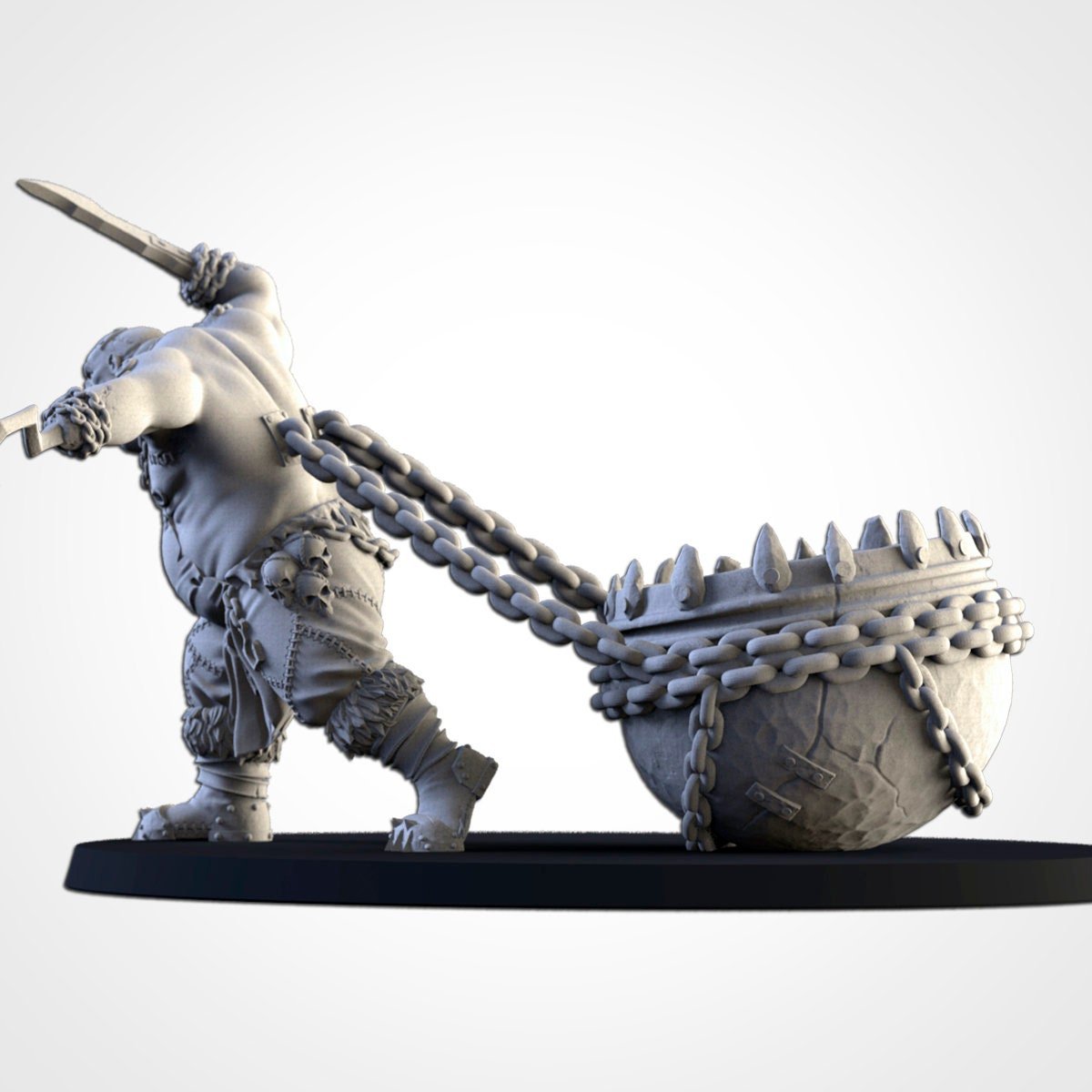Butcher with Cauldron - Northern Ogres - Txarli Factory - Sigmarite Boutique