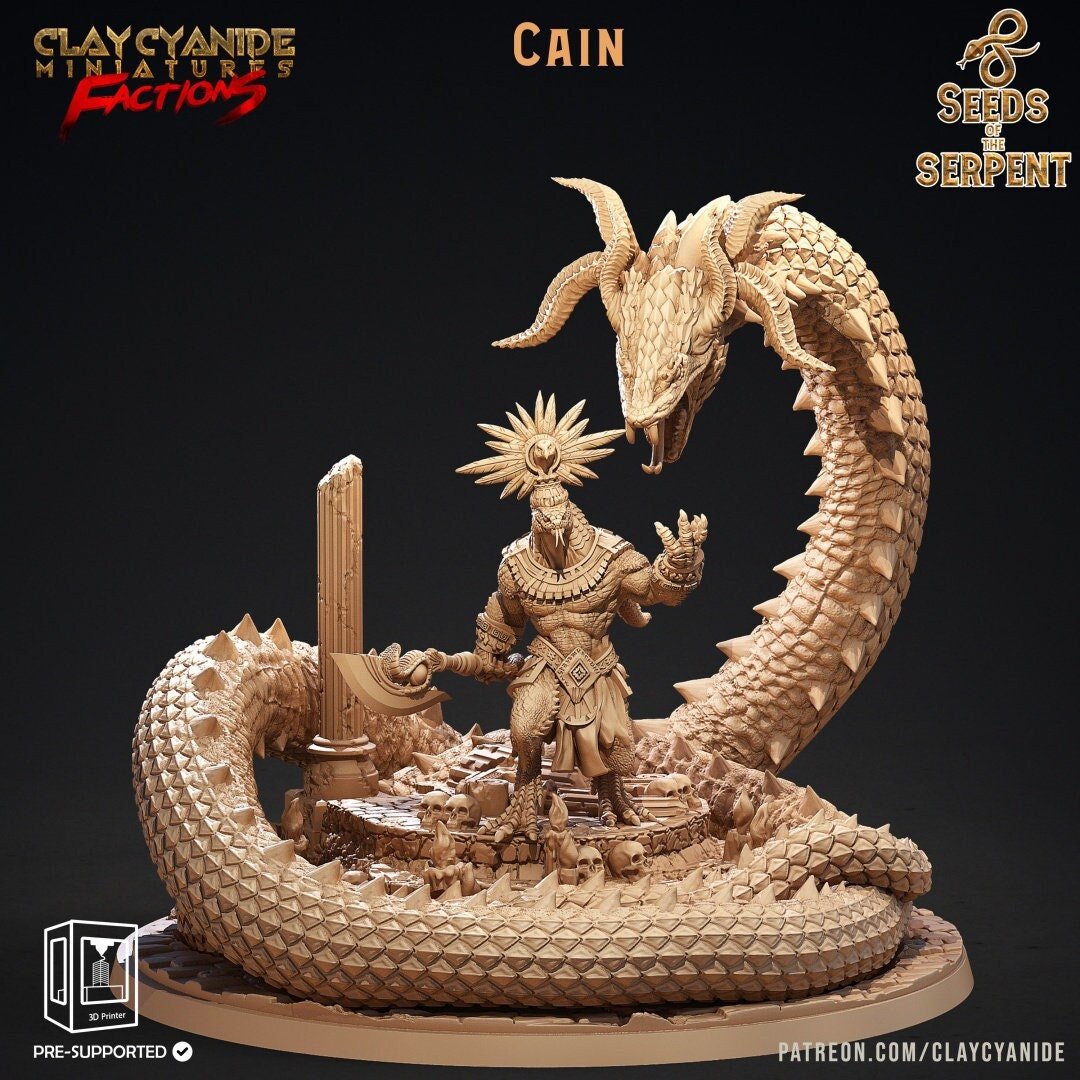 Cain - Seeds of the Serpent - Clay Cyanide - Sigmarite Boutique