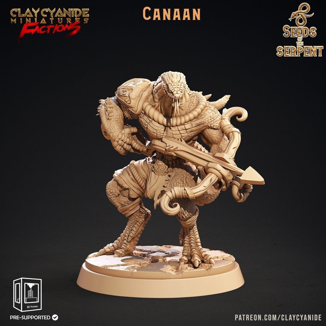 Canaan - Seeds of the Serpent - Clay Cyanide - Sigmarite Boutique