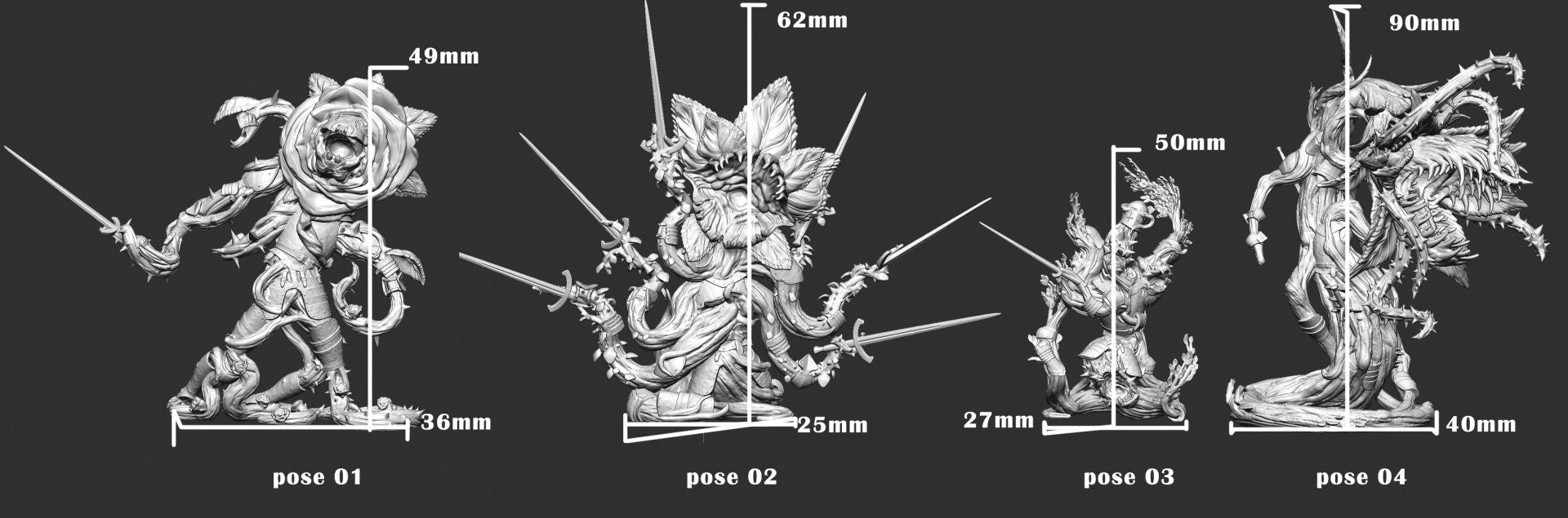 Cantankerous Flora - Nature's Grasp - Mini Monster Mayhem - Sigmarite Boutique