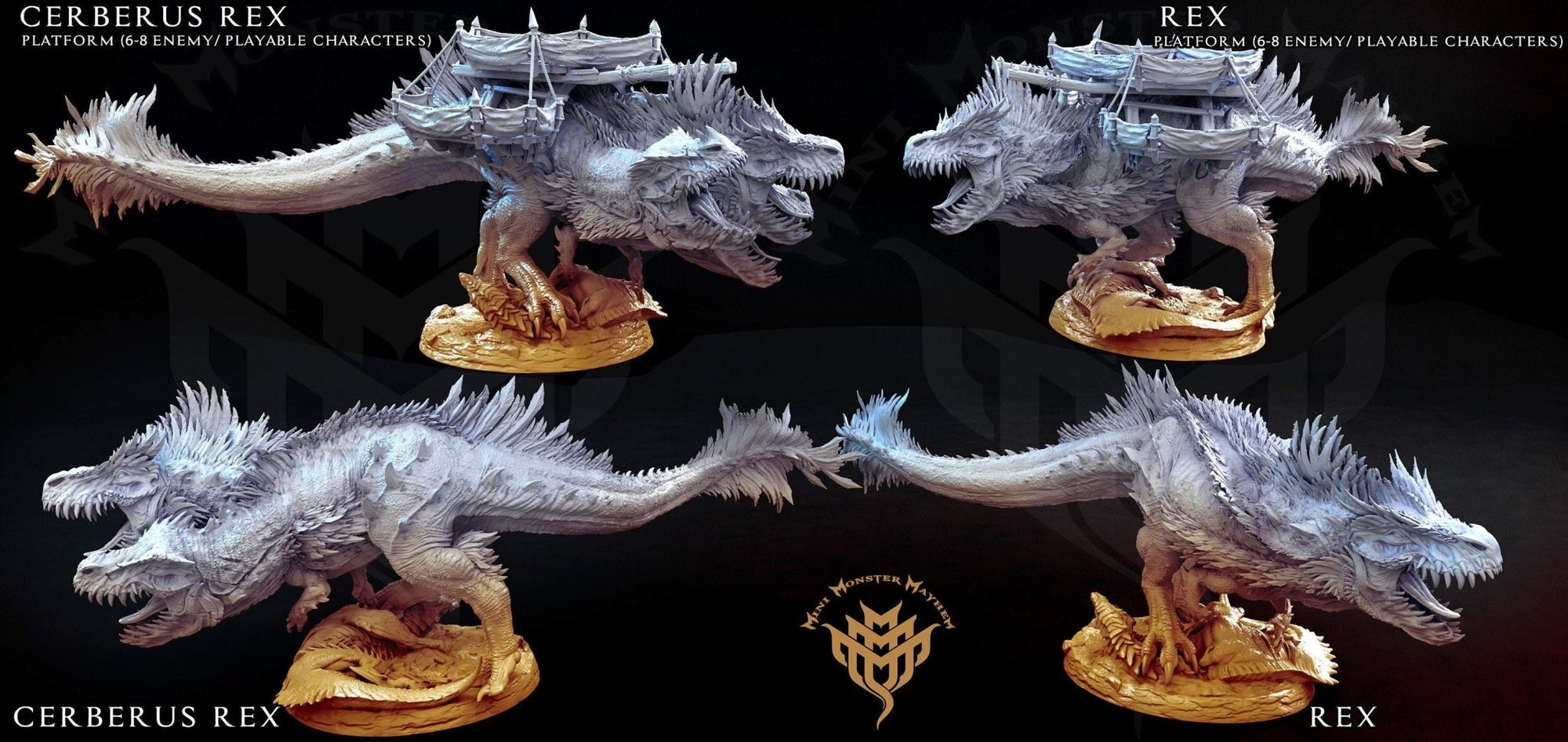 Cerberus Rex - Life Finds a Way - Mini Monster Mayhem - Sigmarite Boutique