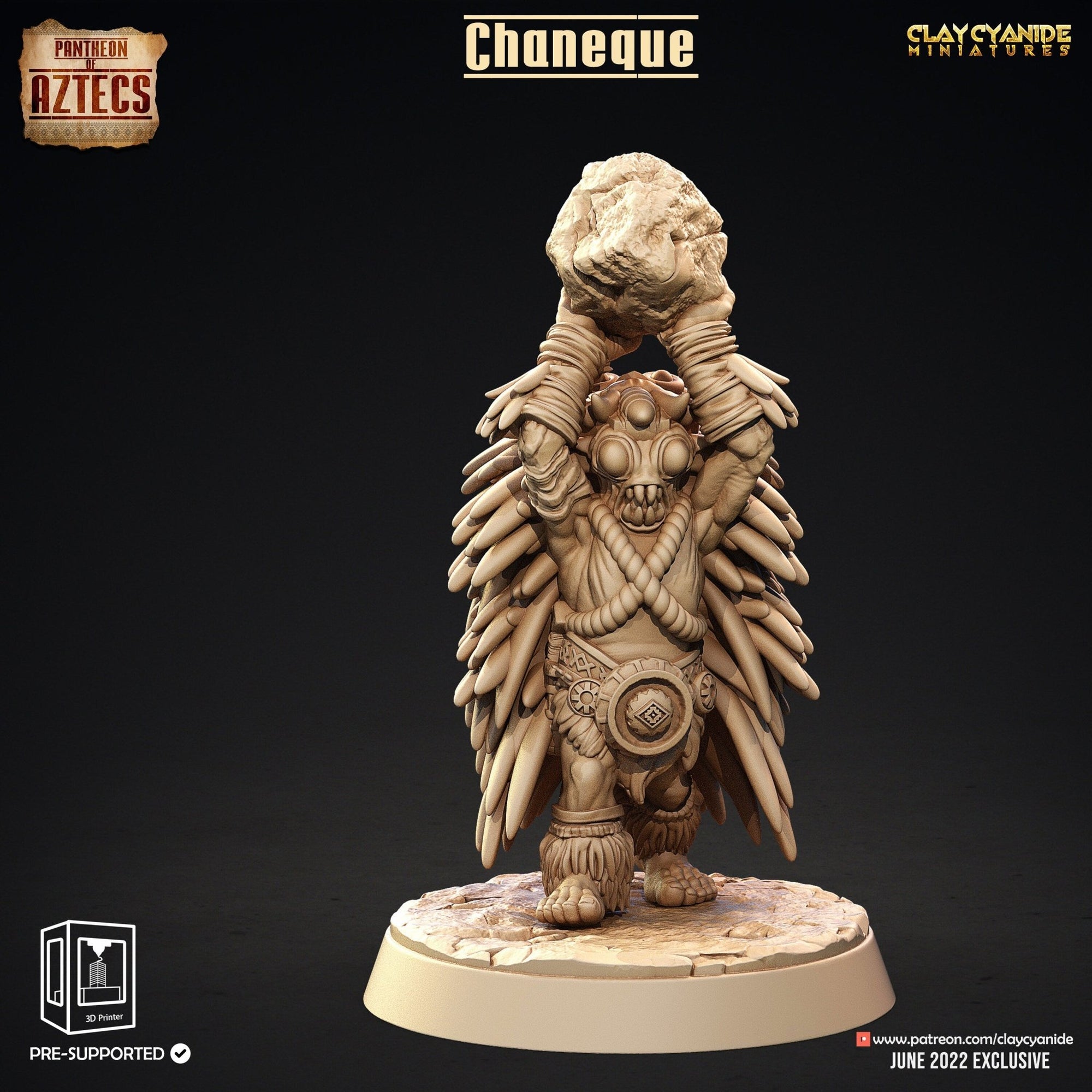 Chaneque - Pantheon of the Aztecs - Clay Cyanide - Sigmarite Boutique