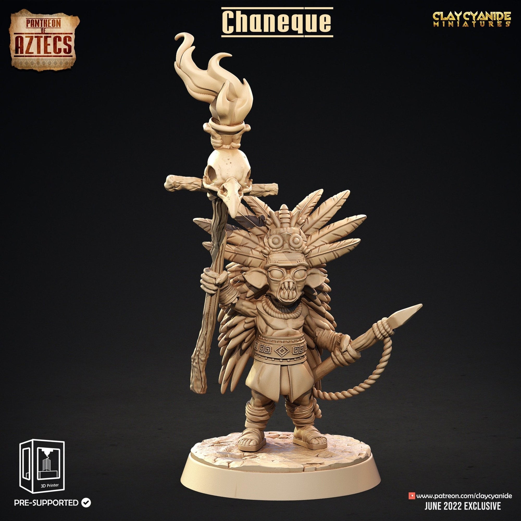 Chaneque - Pantheon of the Aztecs - Clay Cyanide - Sigmarite Boutique