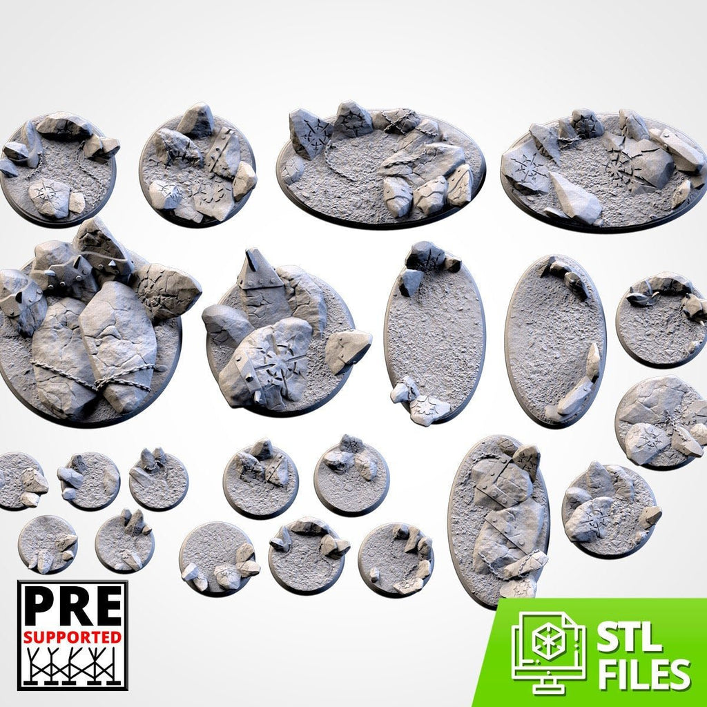 Chaos Hell Bases - Txarli Factory - Sigmarite Boutique