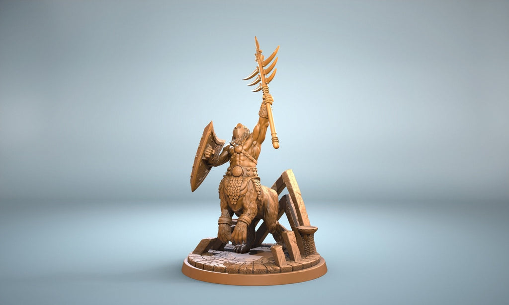 Chief Liotaurus - Kingdom of Felinaria - Clay Cyanide - Sigmarite Boutique