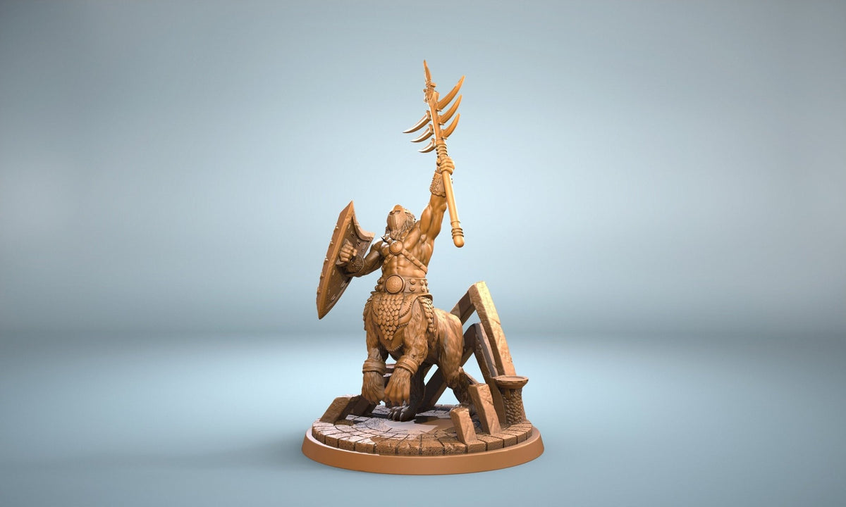 Chief Liotaurus - Kingdom of Felinaria - Clay Cyanide - Sigmarite Boutique