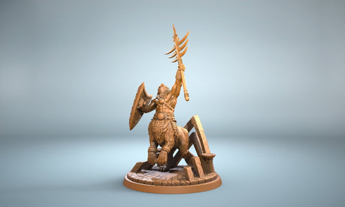 Chief Liotaurus - Kingdom of Felinaria - Clay Cyanide - Sigmarite Boutique