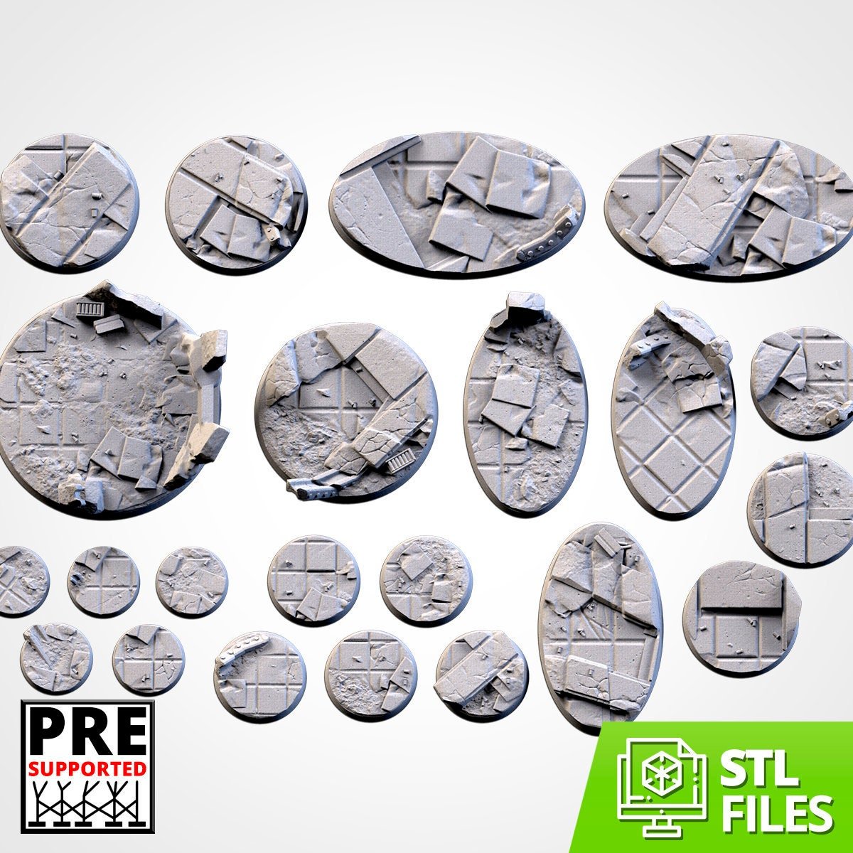 City Ruin Bases - Txarli Factory - Sigmarite Boutique