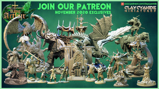 Clay Cyanide - Arthurian Monsters, Villains and Troops - Sigmarite Boutique