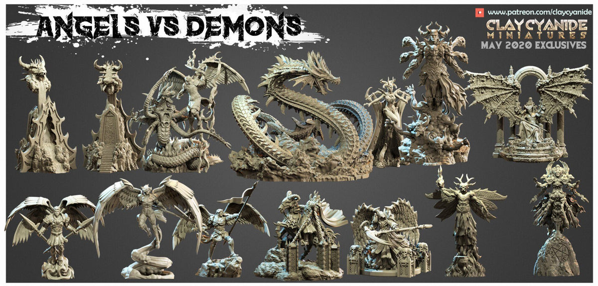 Clay Cyanide - Demons - Sigmarite Boutique