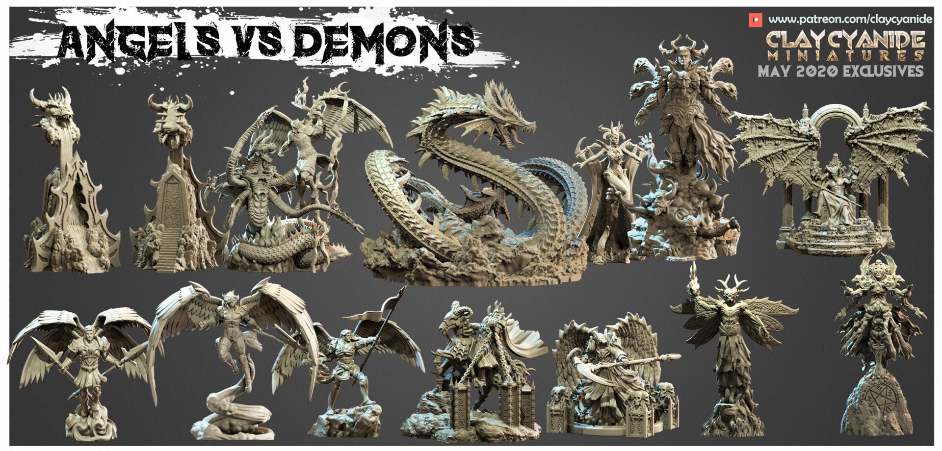 Clay Cyanide - Demons - Sigmarite Boutique