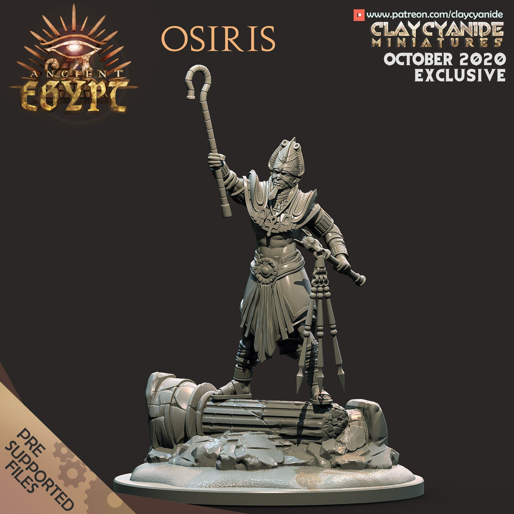 Clay Cyanide - Egyptian Gods - Sigmarite Boutique