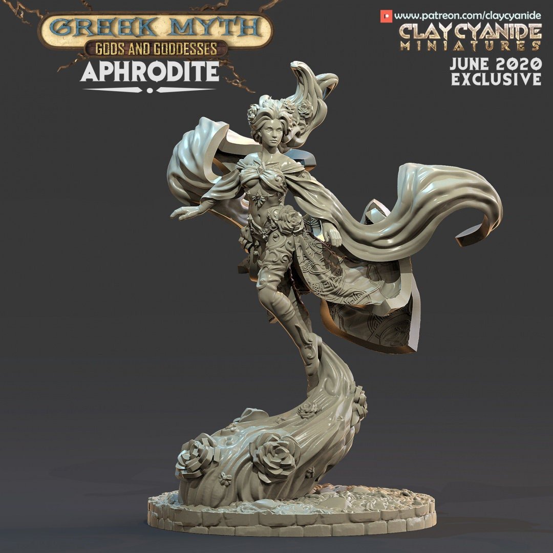 Clay Cyanide - Greek Goddesses - Sigmarite Boutique