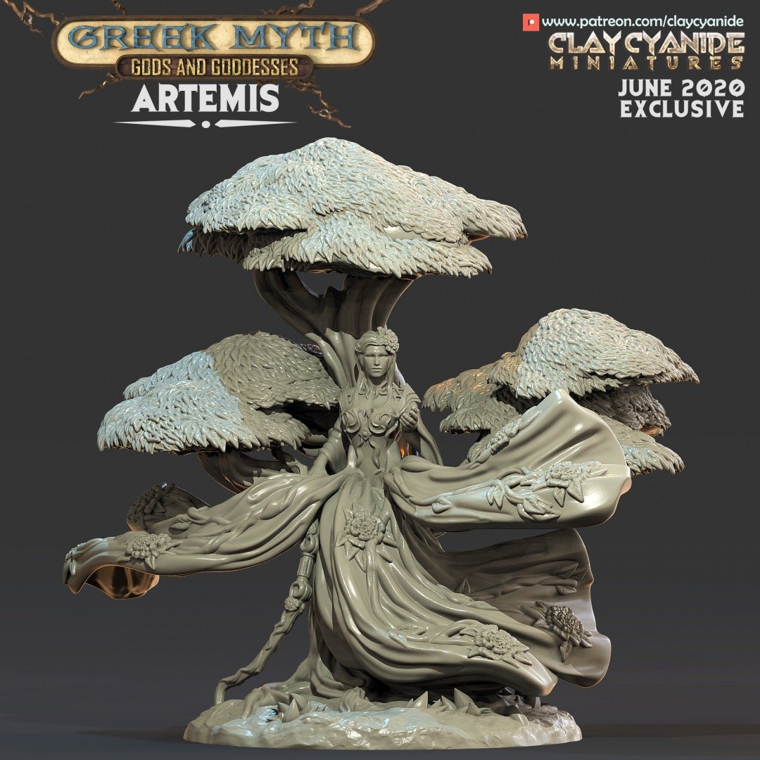 Clay Cyanide - Greek Goddesses - Sigmarite Boutique