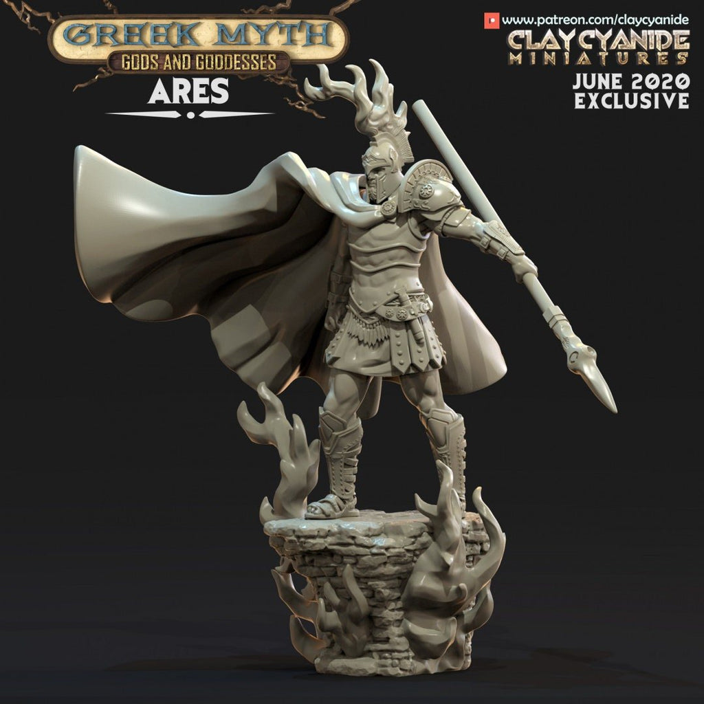 Clay Cyanide - Greek Gods - Sigmarite Boutique