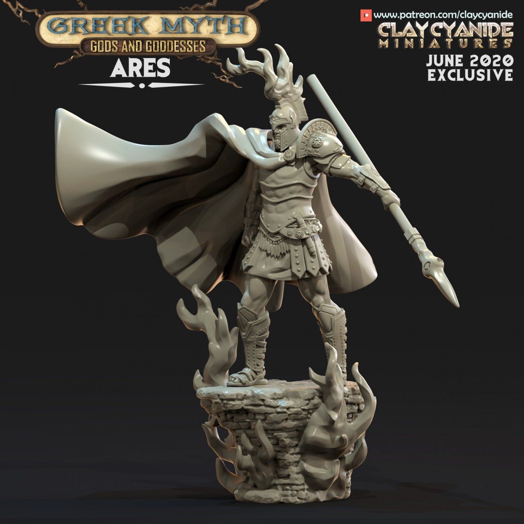 Clay Cyanide - Greek Gods - Sigmarite Boutique