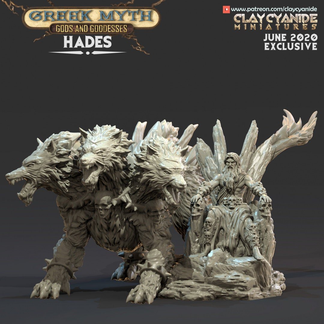 Clay Cyanide - Greek Gods - Sigmarite Boutique