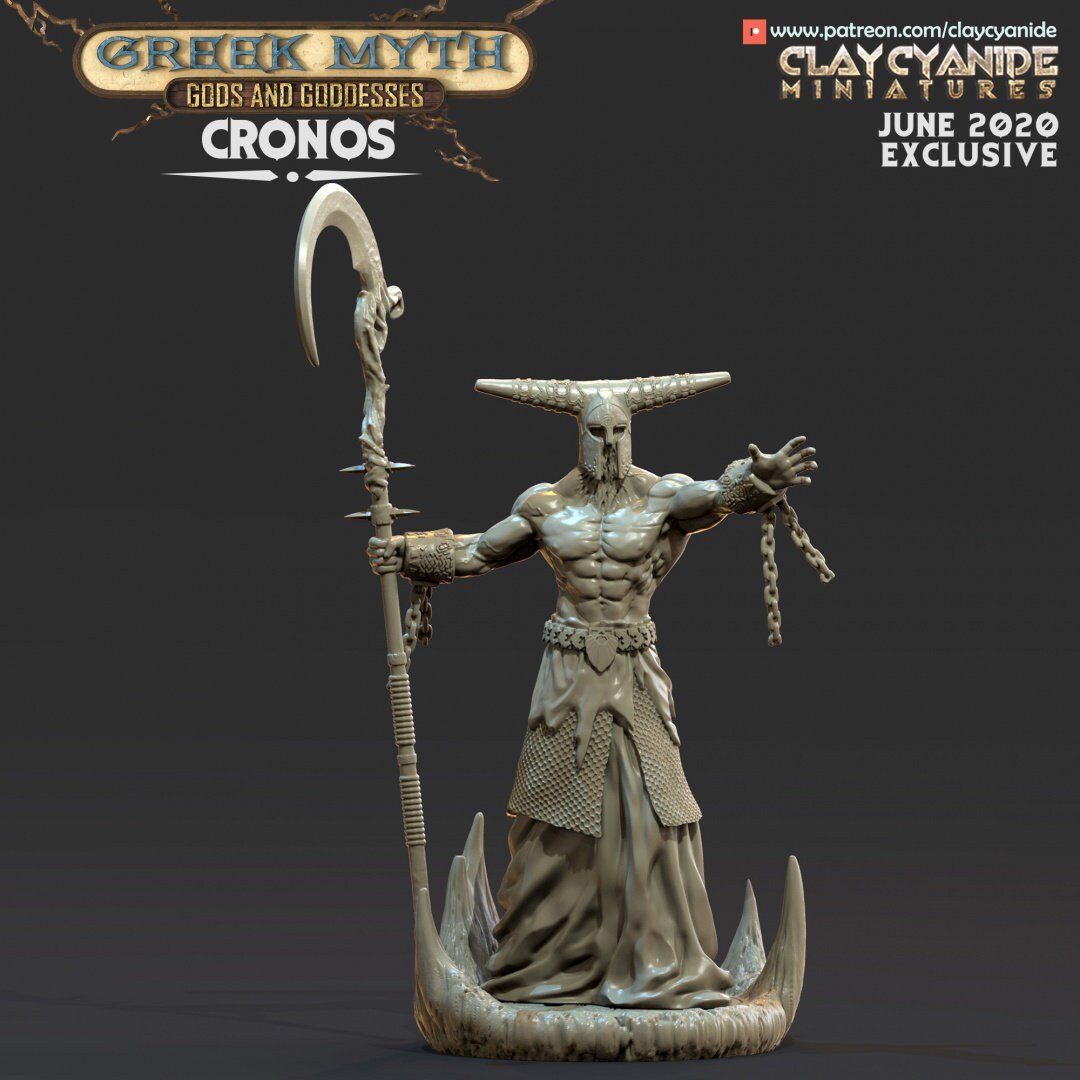 Clay Cyanide - Greek Gods - Sigmarite Boutique