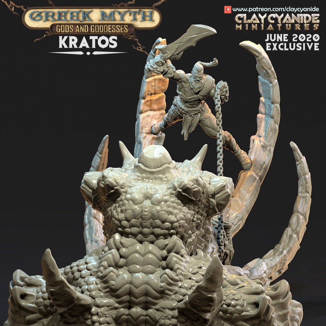 Clay Cyanide - Greek Gods - Sigmarite Boutique