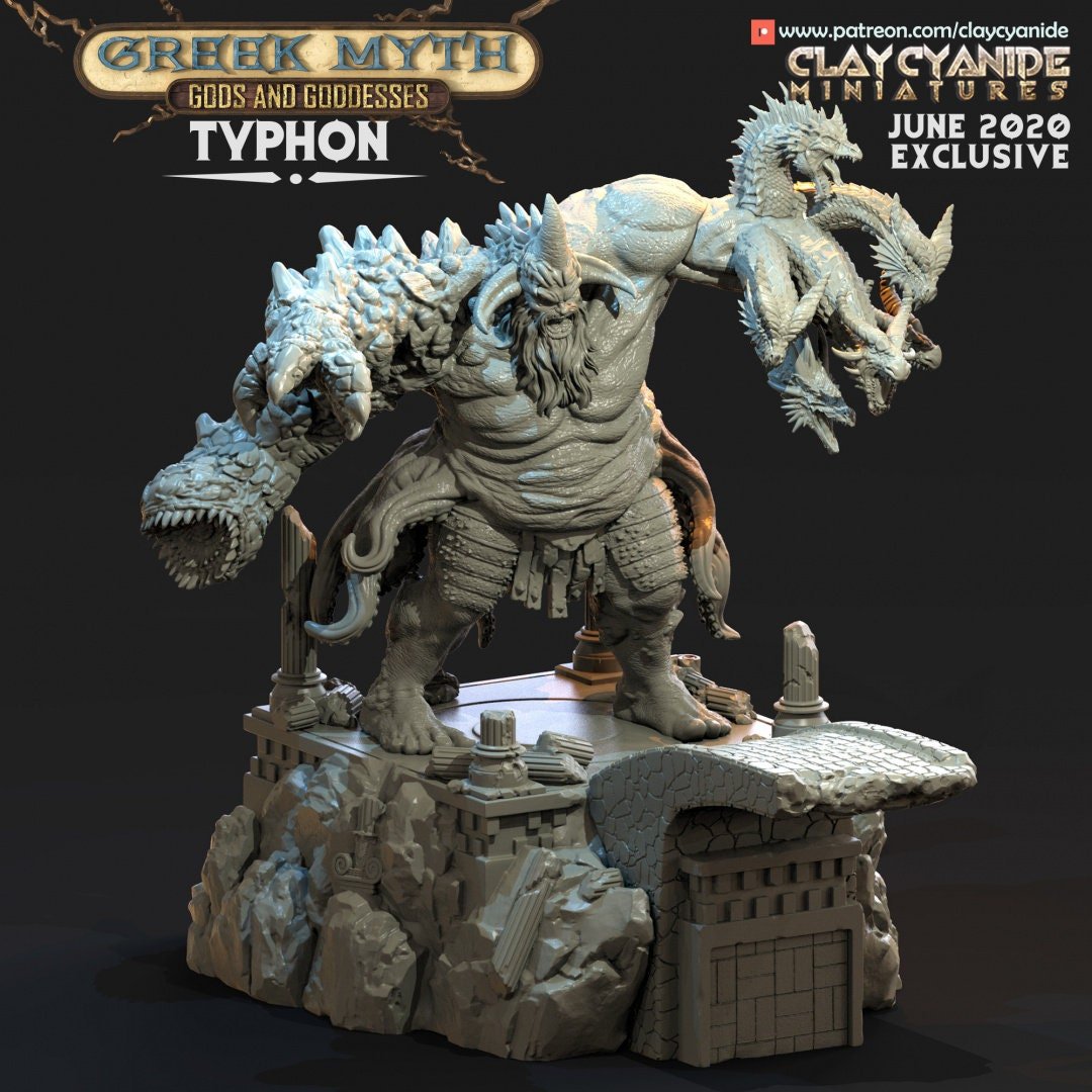 Clay Cyanide - Greek Gods - Sigmarite Boutique