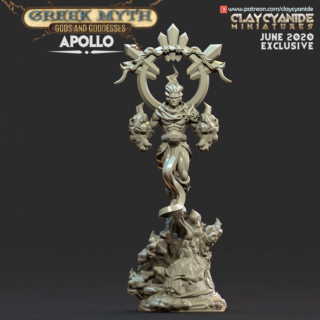 Clay Cyanide - Greek Gods - Sigmarite Boutique