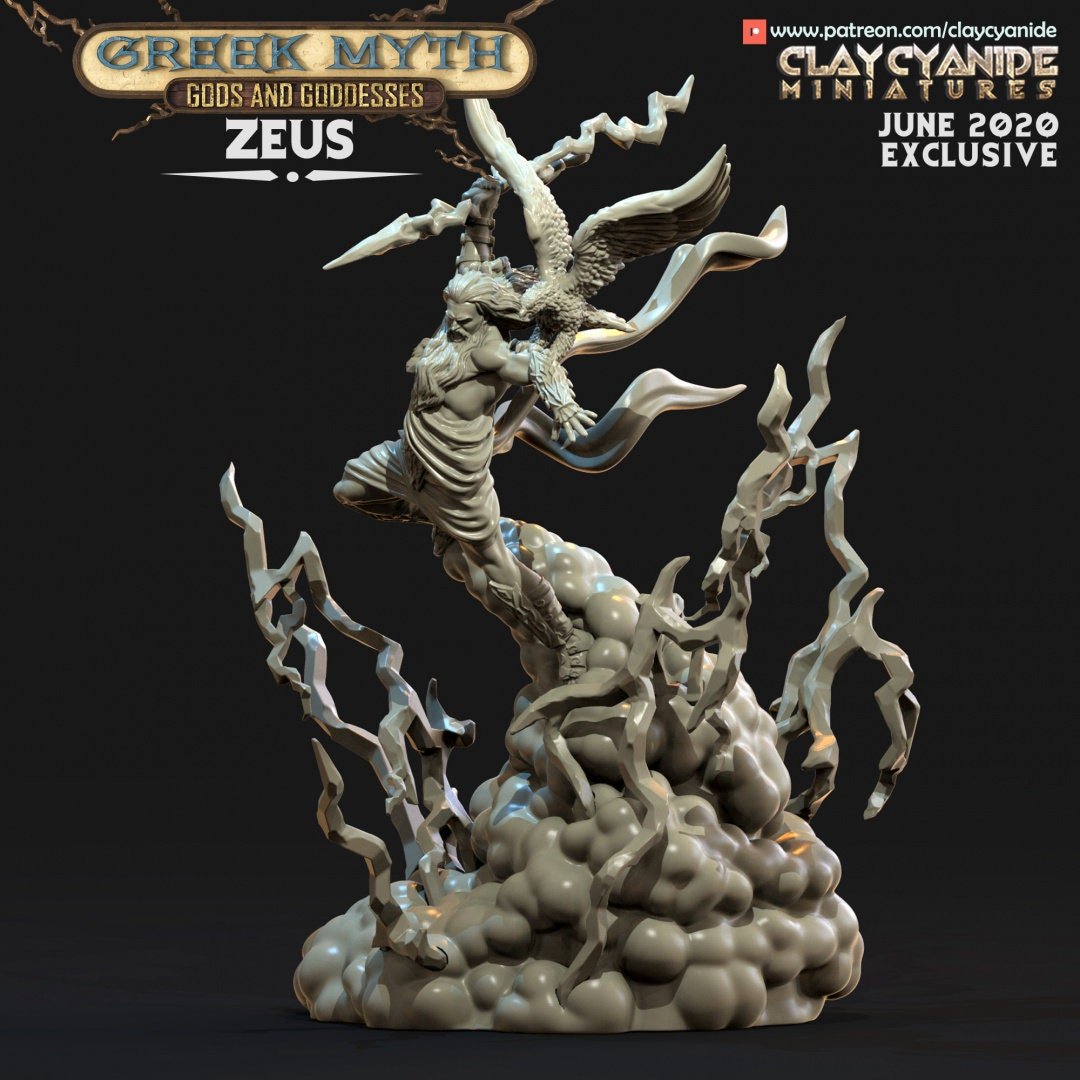 Clay Cyanide - Greek Gods - Sigmarite Boutique