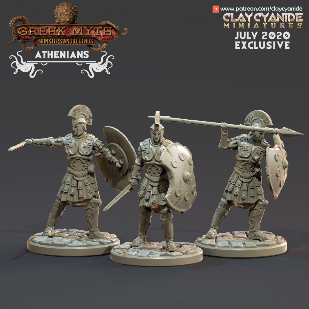 Clay Cyanide - Greek Legends - Sigmarite Boutique