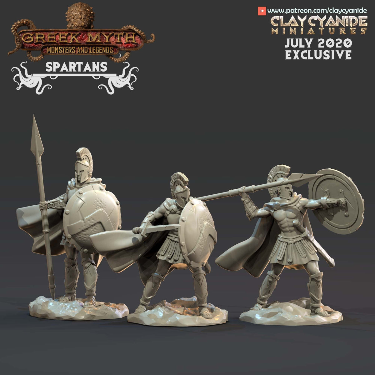 Clay Cyanide - Greek Legends - Sigmarite Boutique
