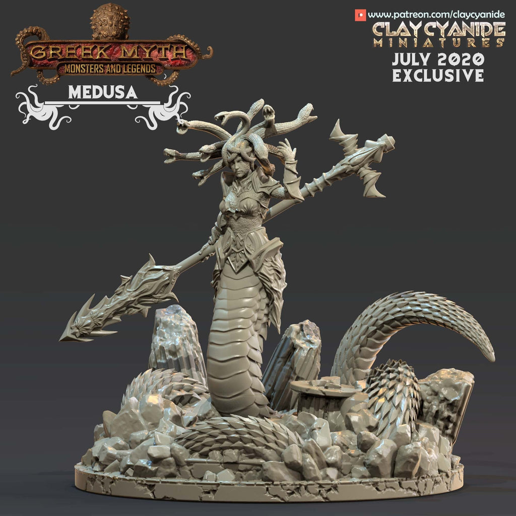 Clay Cyanide - Greek Monsters - Sigmarite Boutique