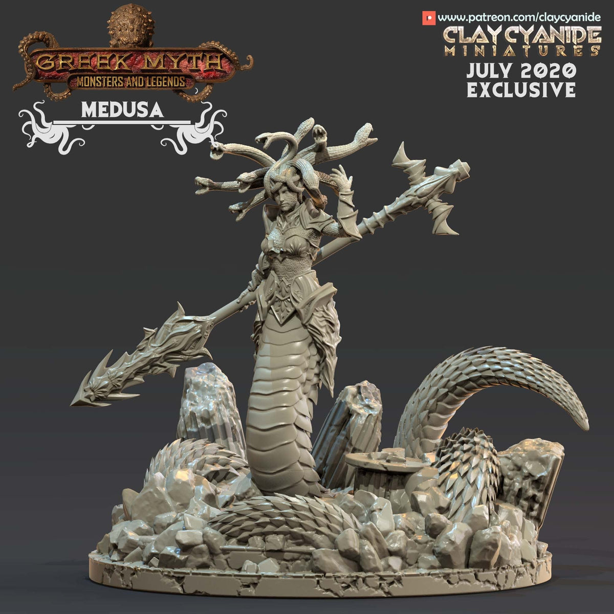 Clay Cyanide - Greek Monsters - Sigmarite Boutique