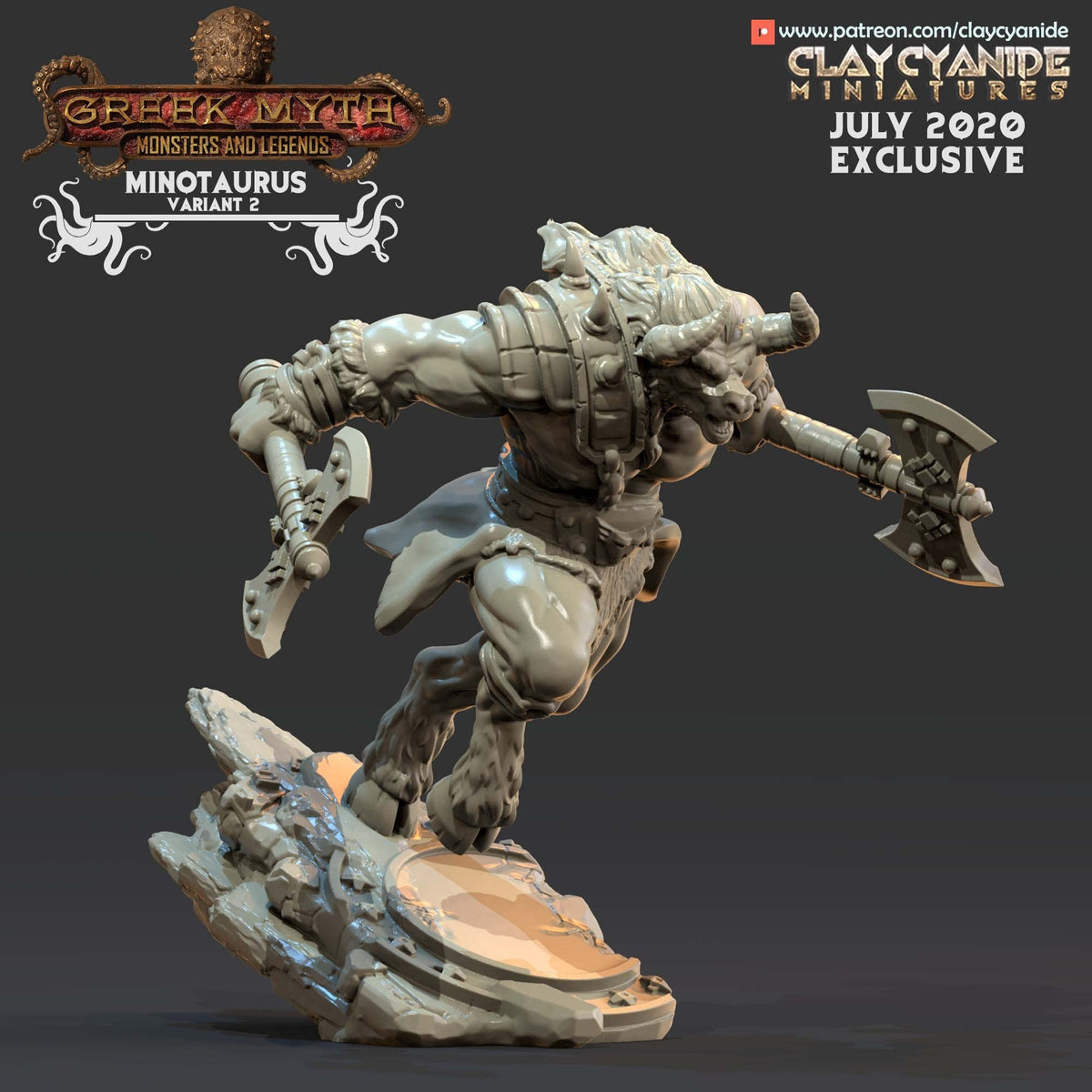 Clay Cyanide - Greek Monsters - Sigmarite Boutique