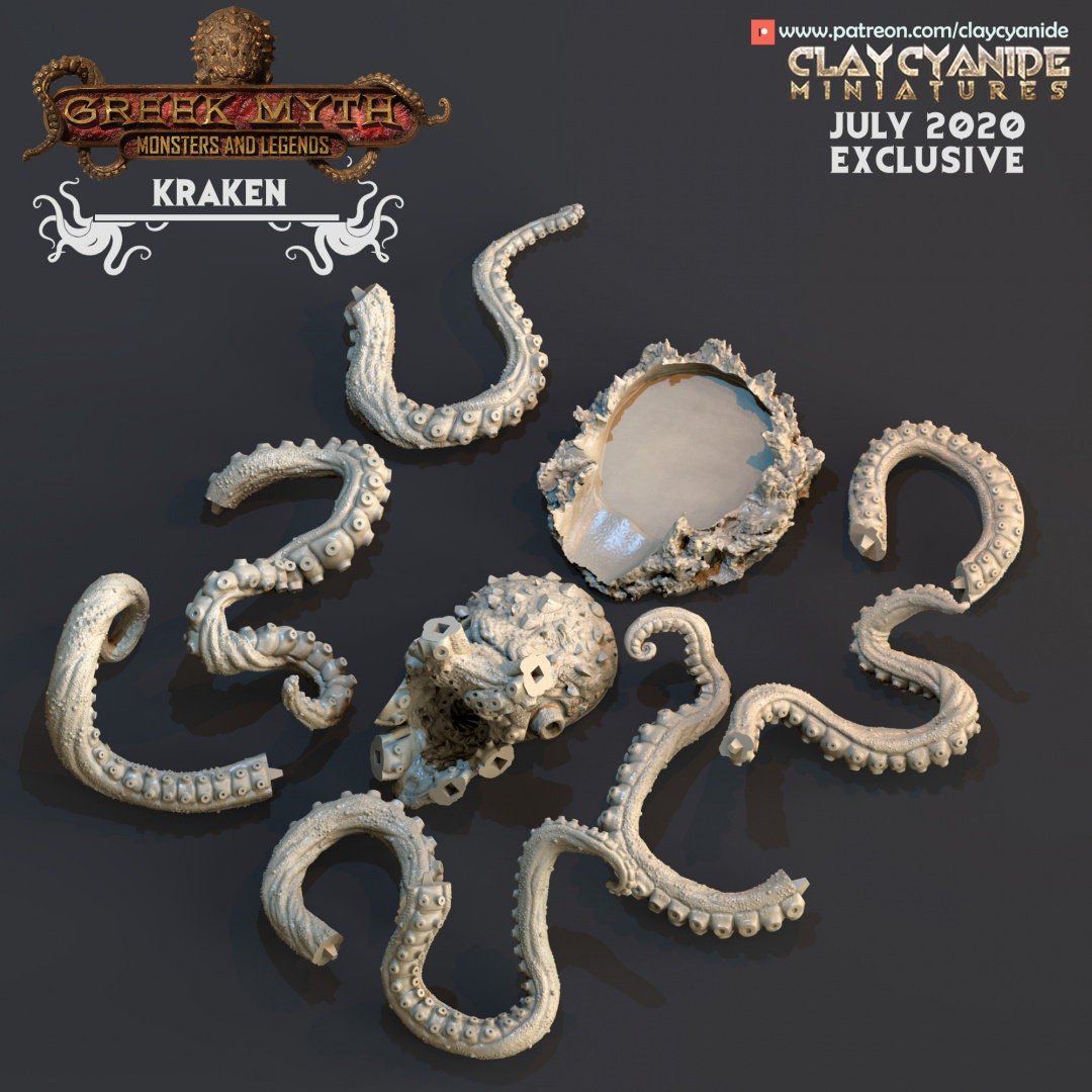 Clay Cyanide - Greek Monsters - Sigmarite Boutique