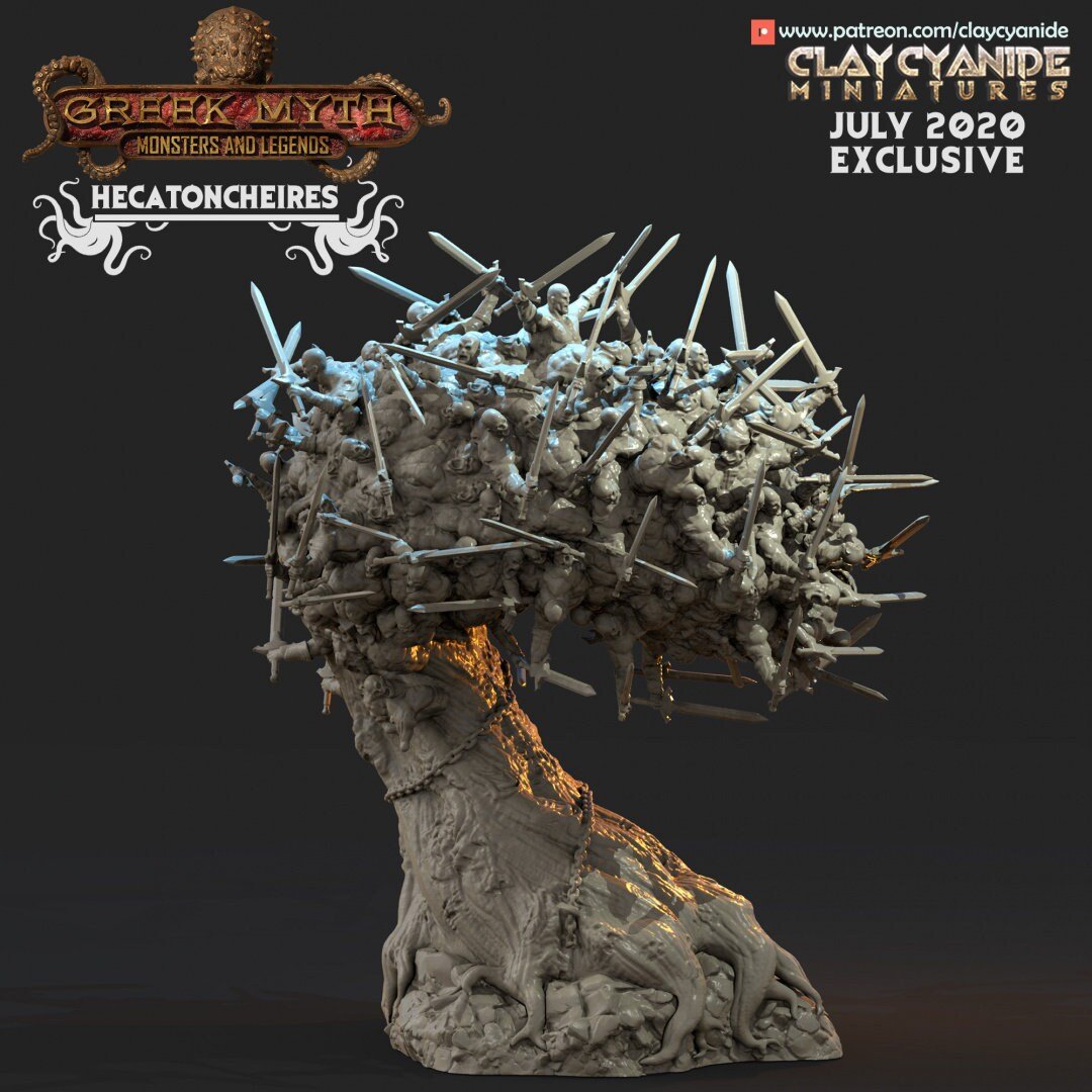Clay Cyanide - Greek Monsters - Sigmarite Boutique