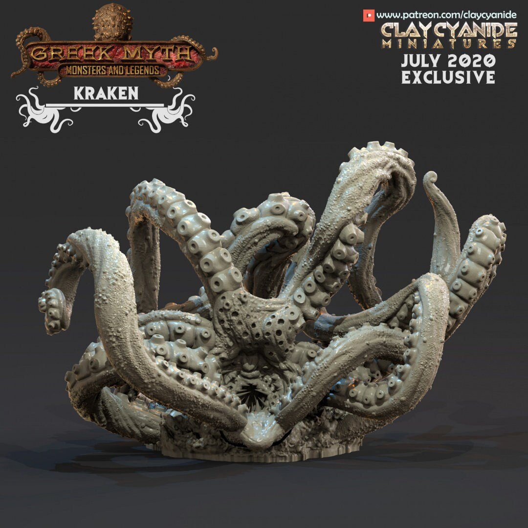 Clay Cyanide - Greek Monsters - Sigmarite Boutique