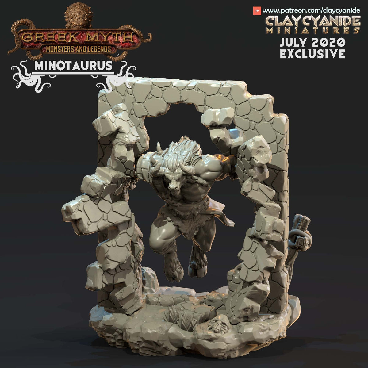 Clay Cyanide - Greek Monsters - Sigmarite Boutique