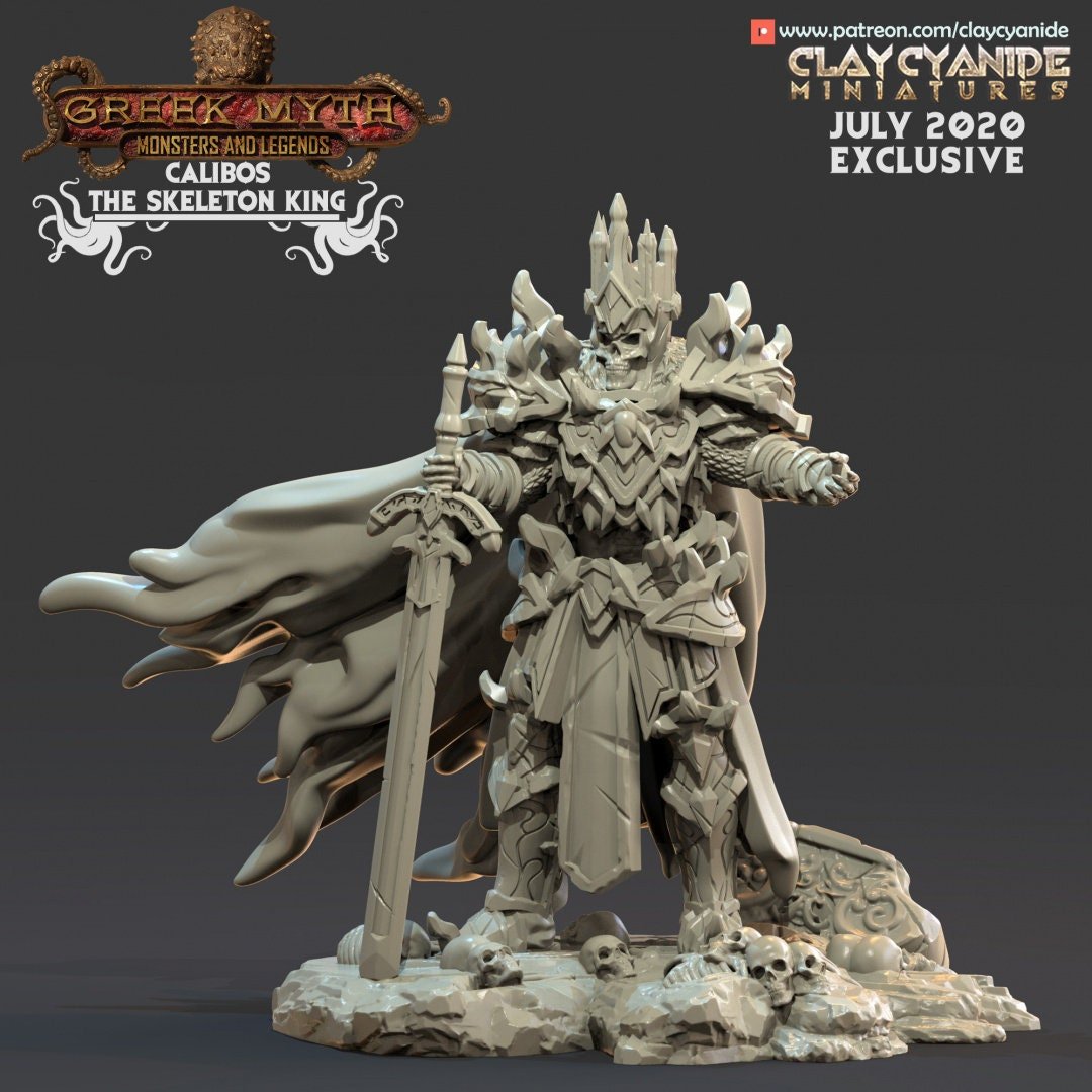 Clay Cyanide - Greek Monsters - Sigmarite Boutique