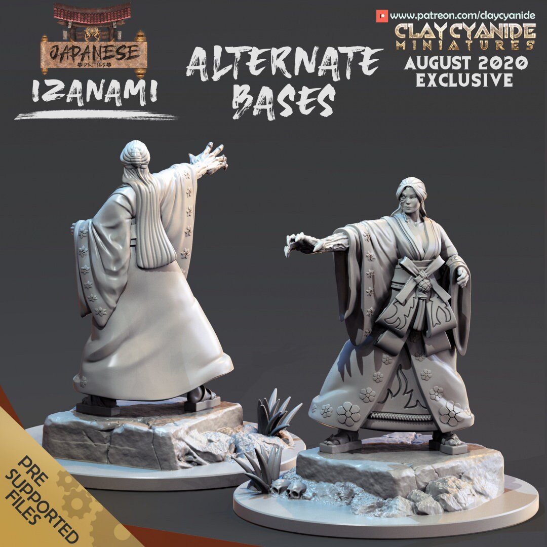 Clay Cyanide - Japanese Goddesses - Sigmarite Boutique