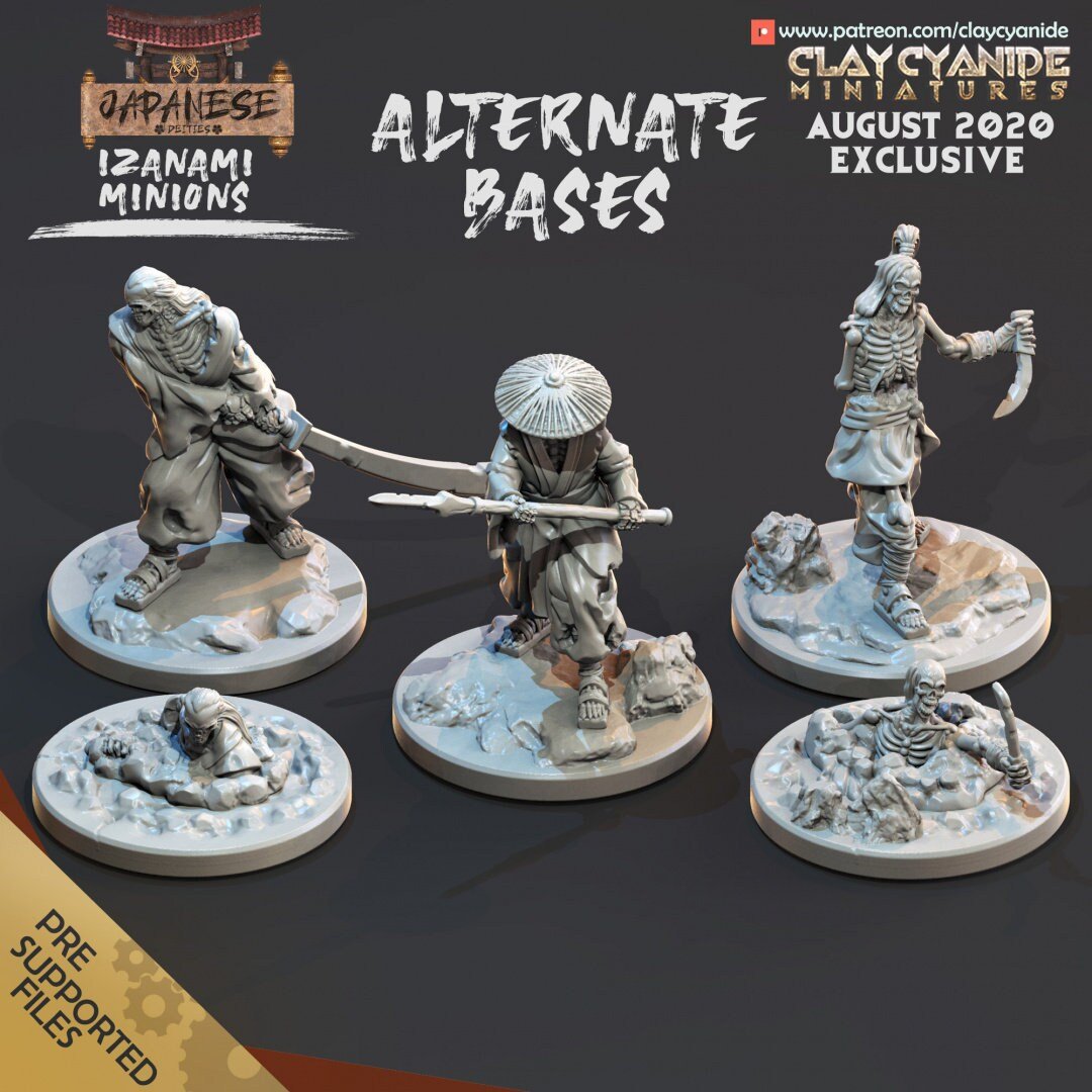 Clay Cyanide - Japanese Goddesses - Sigmarite Boutique