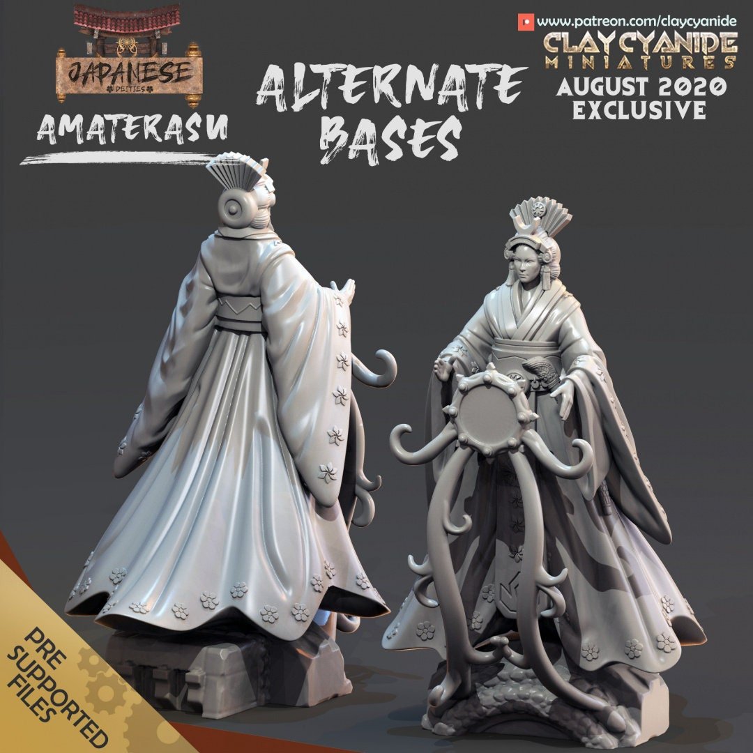 Clay Cyanide - Japanese Goddesses - Sigmarite Boutique