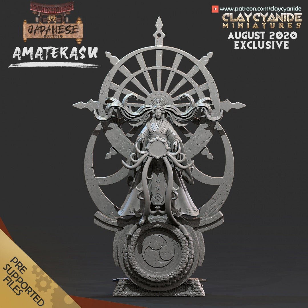 Clay Cyanide - Japanese Goddesses - Sigmarite Boutique
