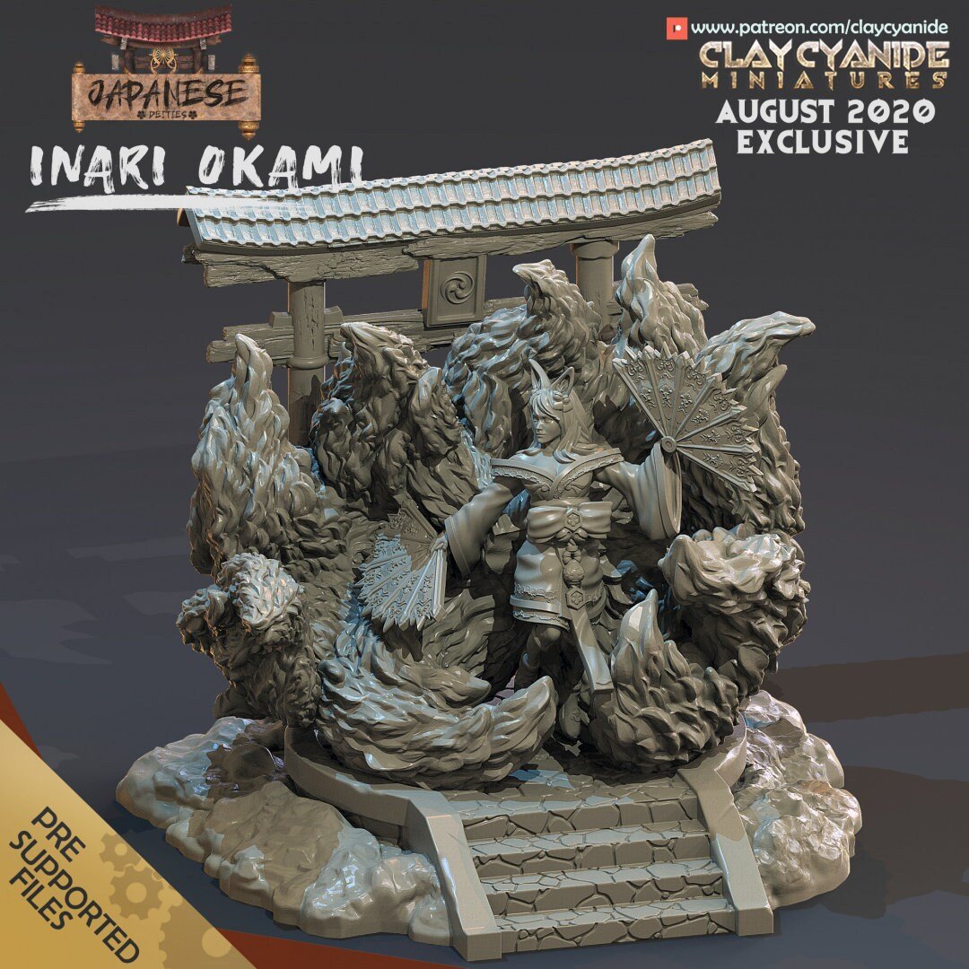 Clay Cyanide - Japanese Goddesses - Sigmarite Boutique