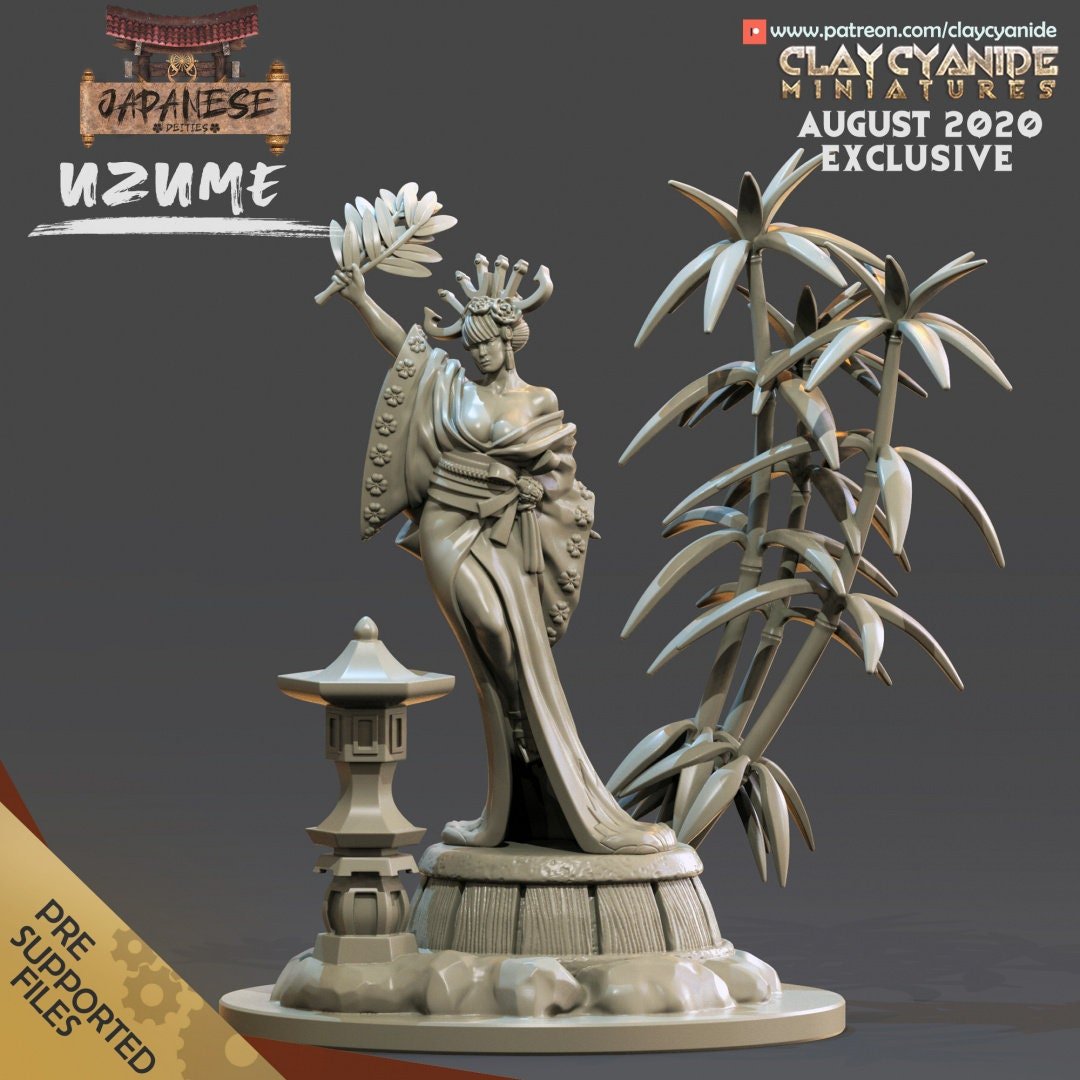 Clay Cyanide - Japanese Goddesses - Sigmarite Boutique