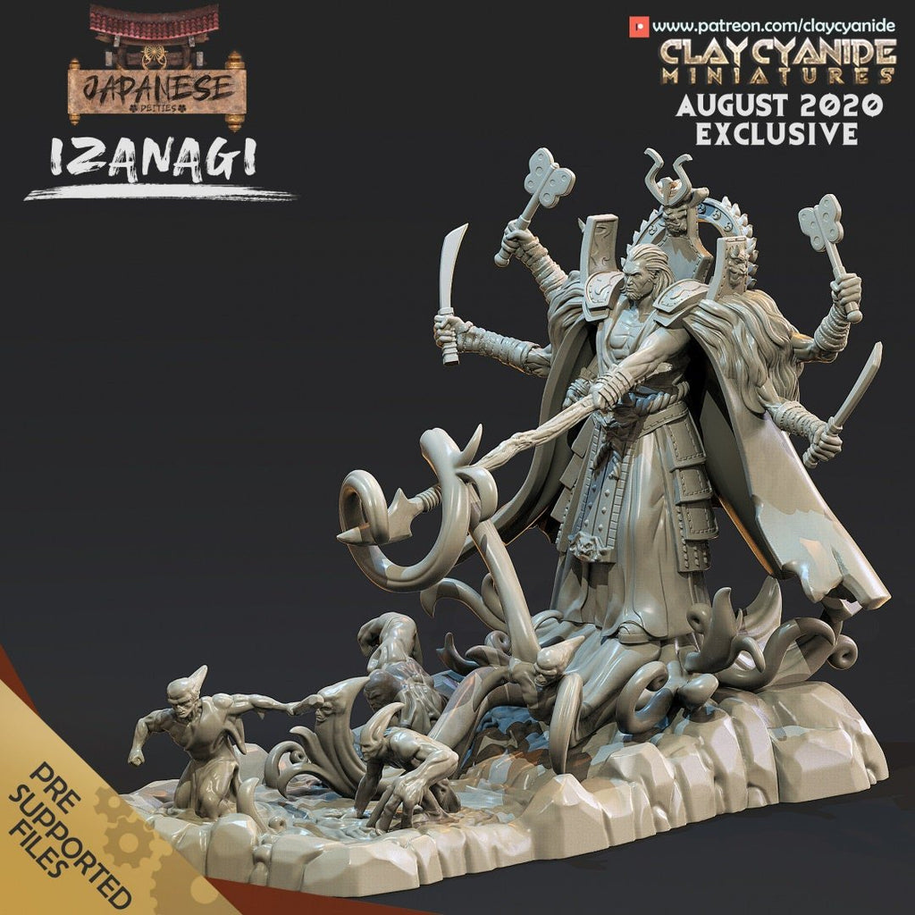 Clay Cyanide - Japanese Gods - Sigmarite Boutique